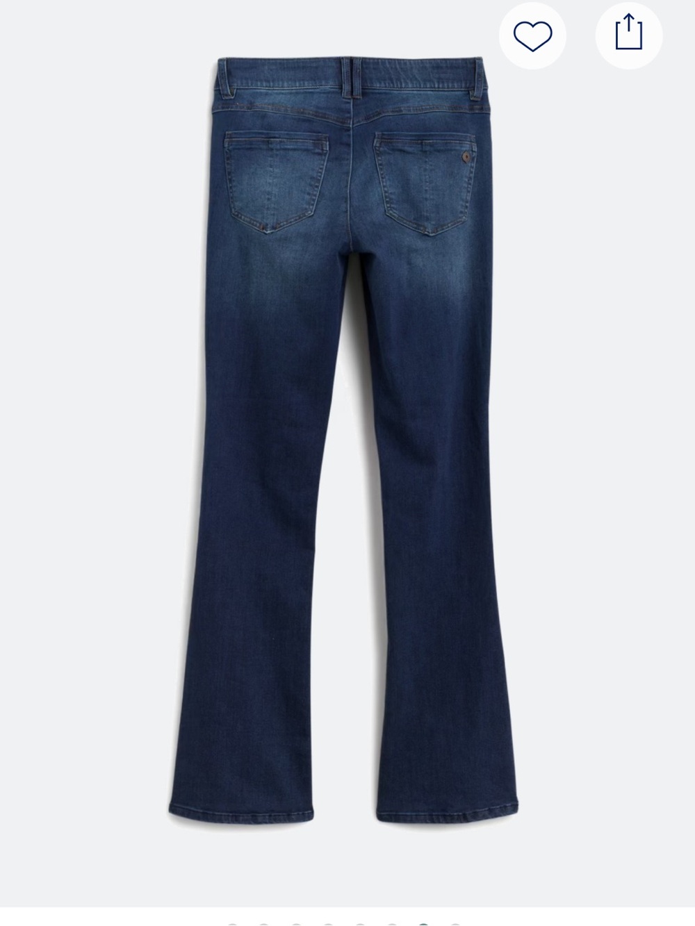 Democracy women’s Dark Blue bootcut Jeans - Picture 4 of 5